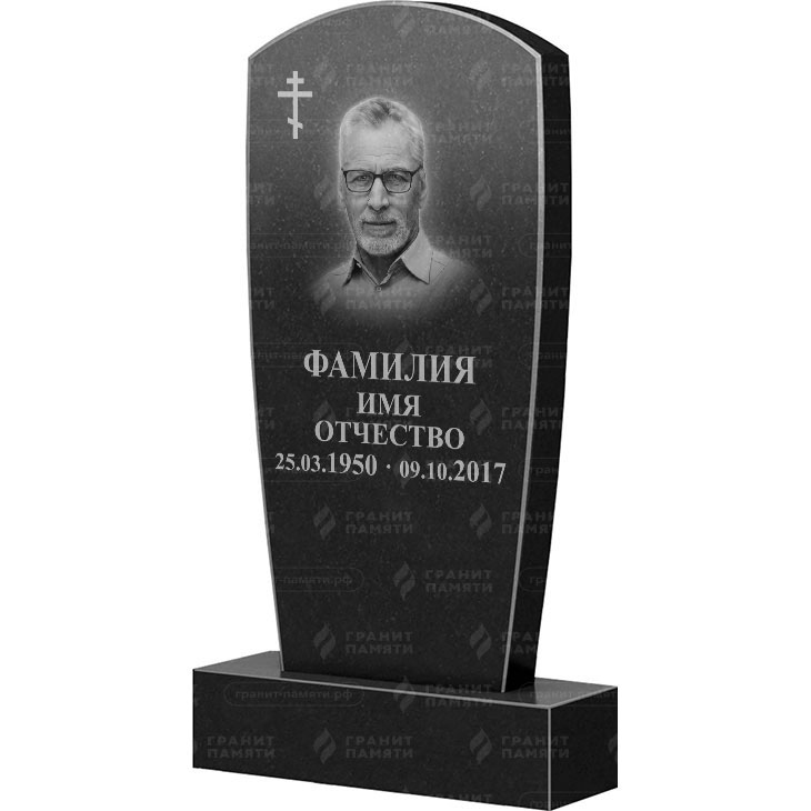 Гранитный памятник ФГ-023  130x60x8 - 1