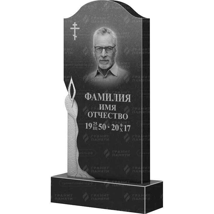 Гранитный памятник ФГ-200  120x60x8 - 1