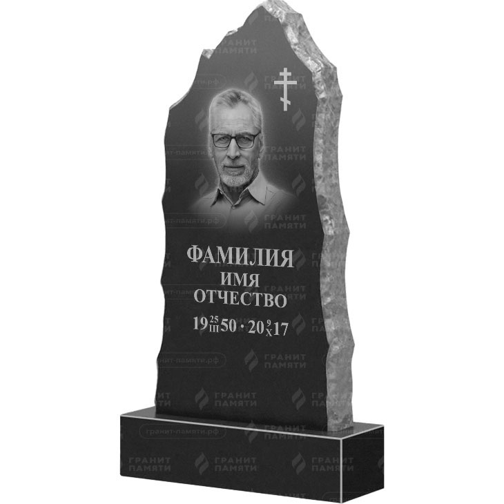Гранитный памятник ФГ-237  140x70x10 - 1