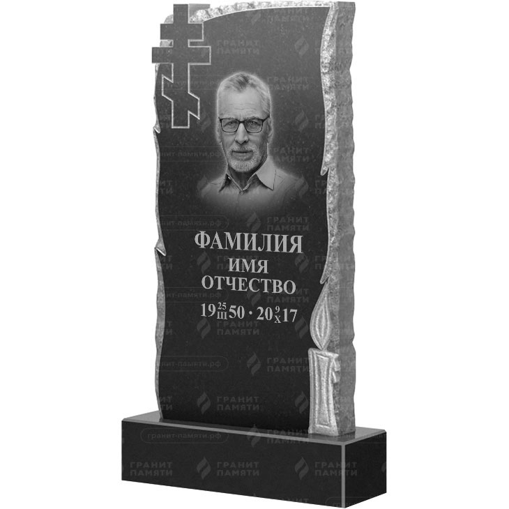 Гранитный памятник ФГ-238  130x60x8 - 1