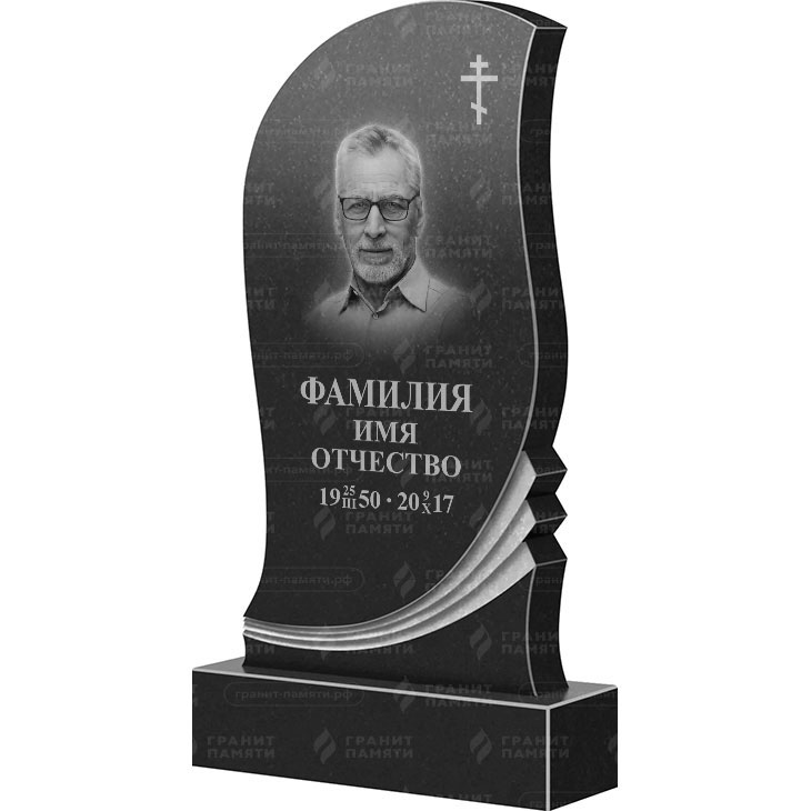 Гранитный памятник ФГ-155  160x70x10 - 1