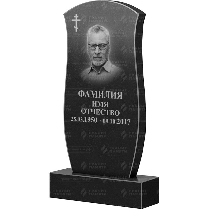 Гранитный памятник ФГ-024  110x50x7 - 1