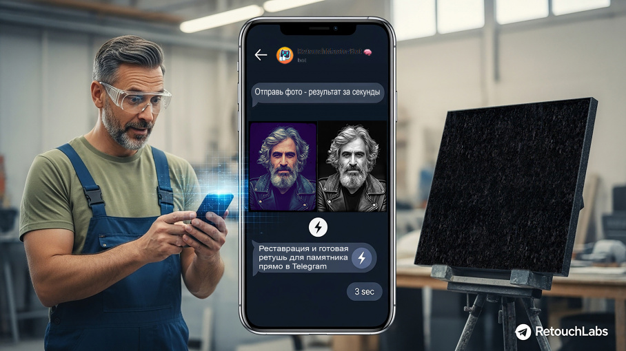 Кому нужна нейро ретушь в 2026 году и почему современному ритуальному бизнесу без нее не обойтись?