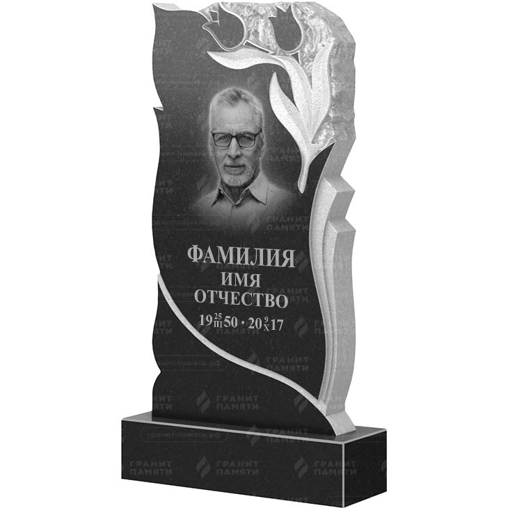 Гранитный памятник ФГ-223  130x60x8 - 1