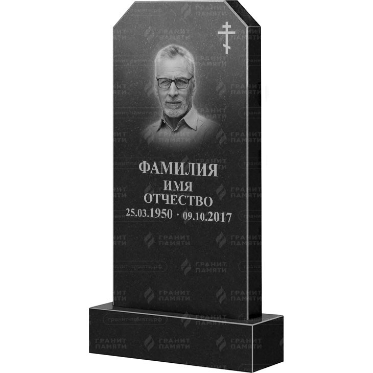 Гранитный памятник ФГ-007  150x70x10 - 1