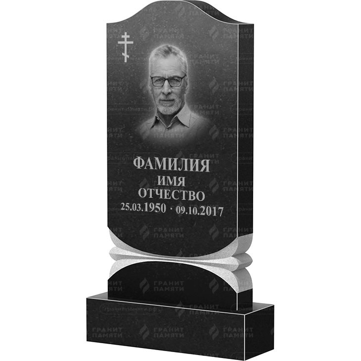 Гранитный памятник ФГ-103  130x60x8 - 1