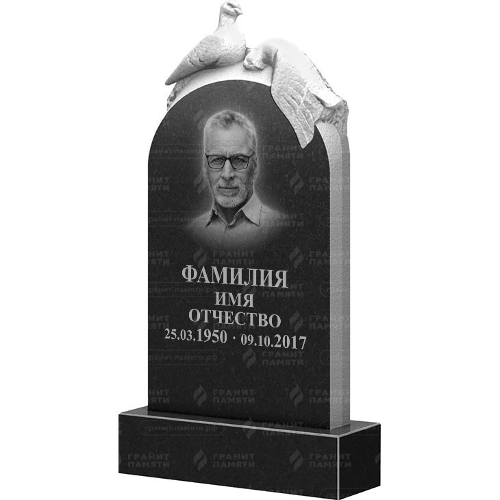 Гранитный памятник ФГ-109  120x60x8 - 1