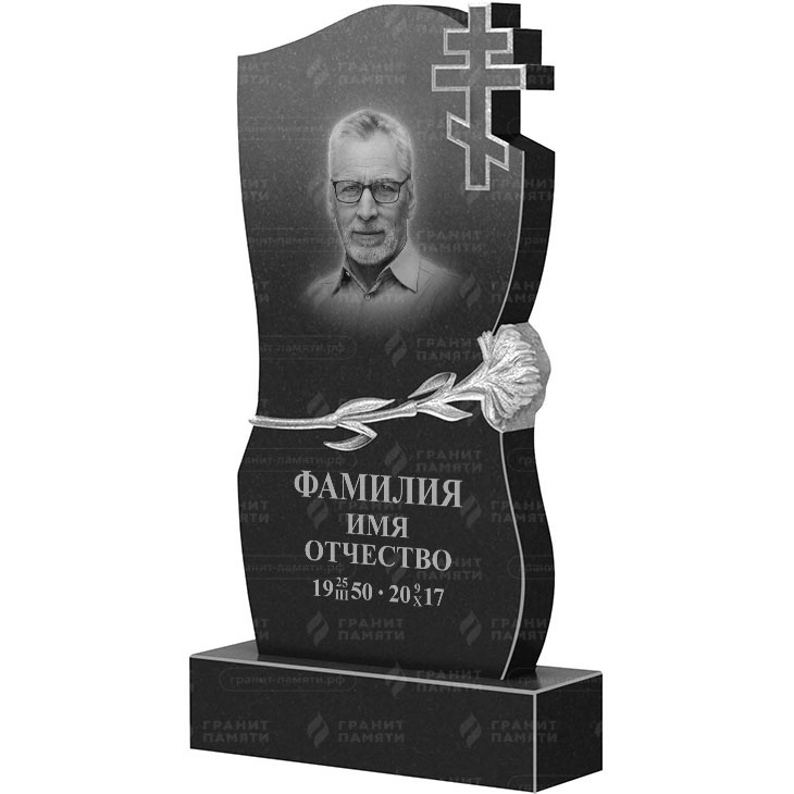 Гранитный памятник ФГ-215  140x70x10 - 1