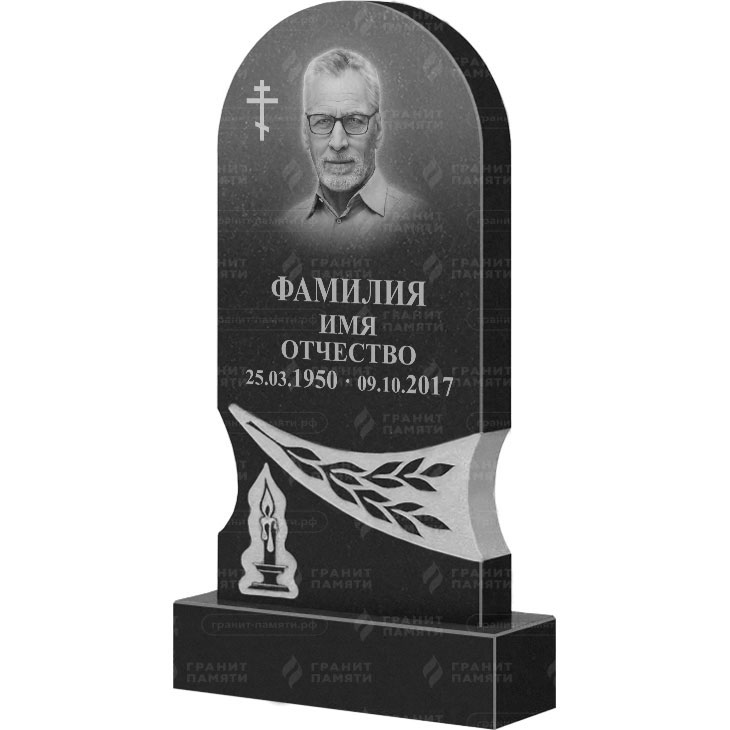 Гранитный памятник ФГ-183  150x70x10 - 1