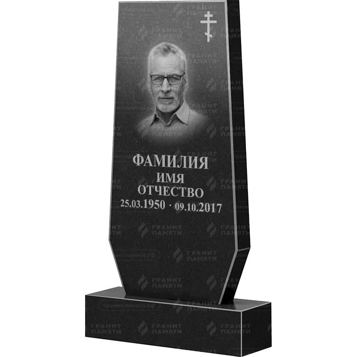 Гранитный памятник ФГ-004  160x70x10 - 1