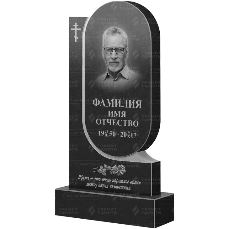 Гранитный памятник ФГ-160  120x60x8 - 1