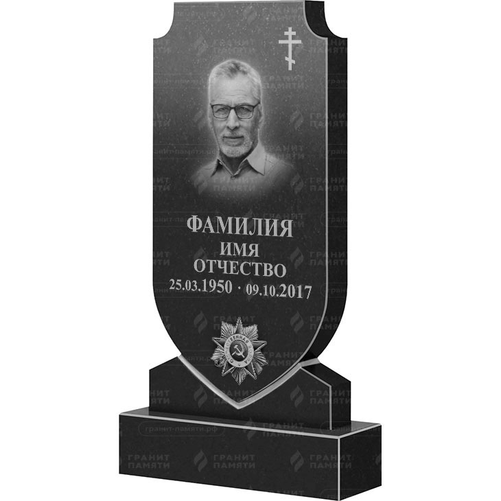 Гранитный памятник ФГ-150  150x70x10 - 1
