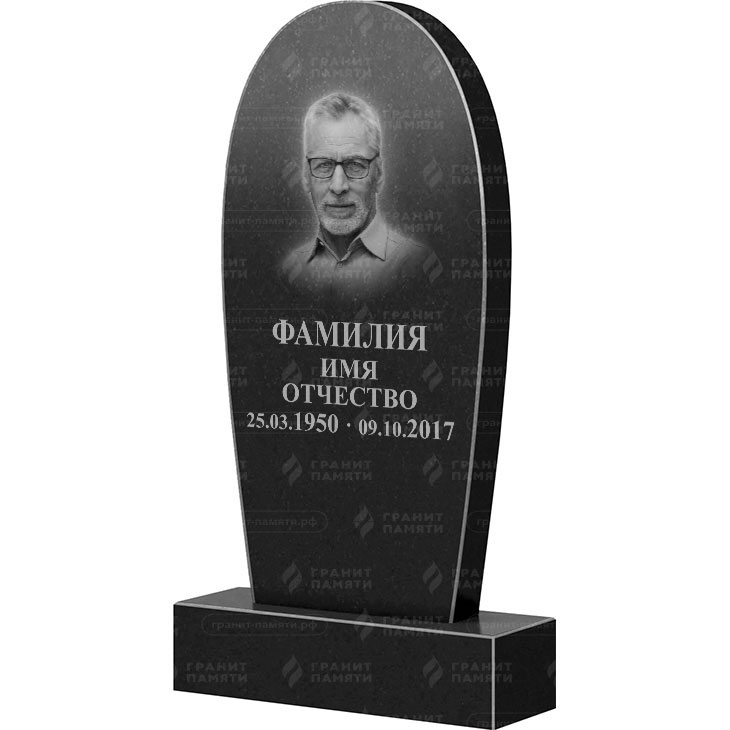 Гранитный памятник ФГ-066  110x50x7 - 1