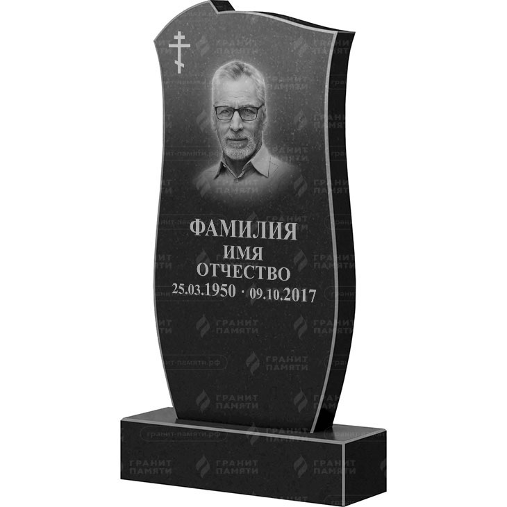 Гранитный памятник ФГ-028  140x70x10 - 1