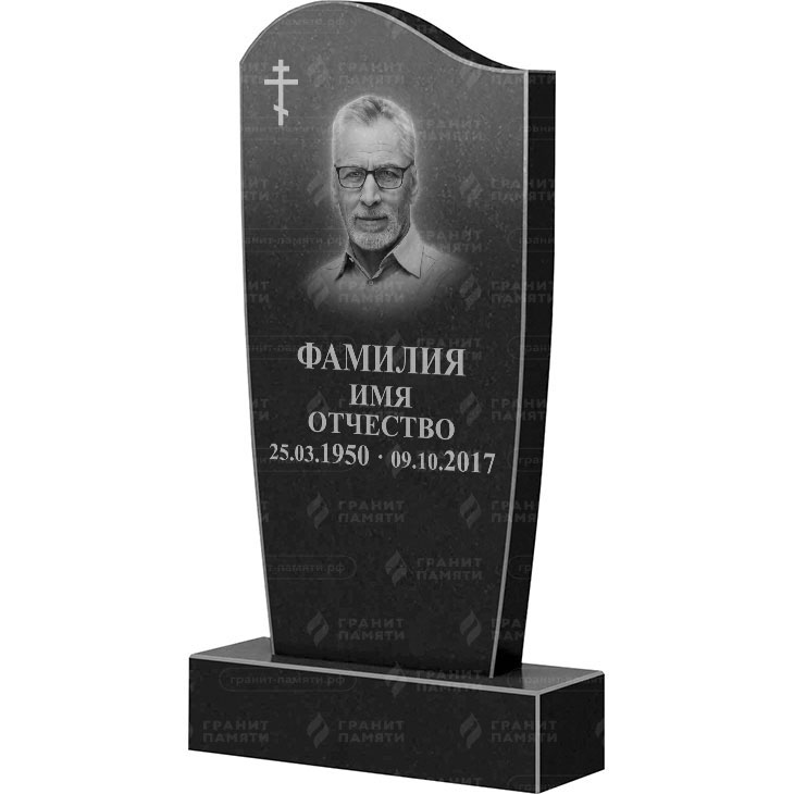 Гранитный памятник ФГ-031  140x70x10 - 1
