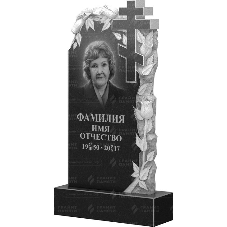 Гранитный памятник ФГ-088  140x70x10 - 1