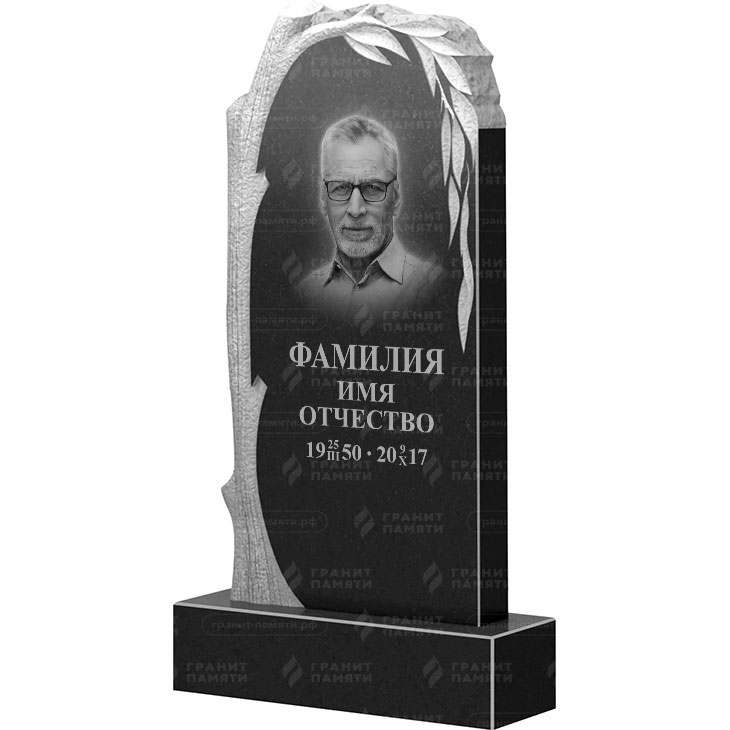 Гранитный памятник ФГ-093  130x60x8 - 1