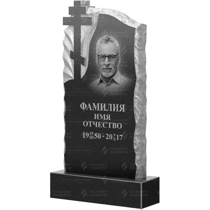 Гранитный памятник ФГ-241  120x60x8 - 1