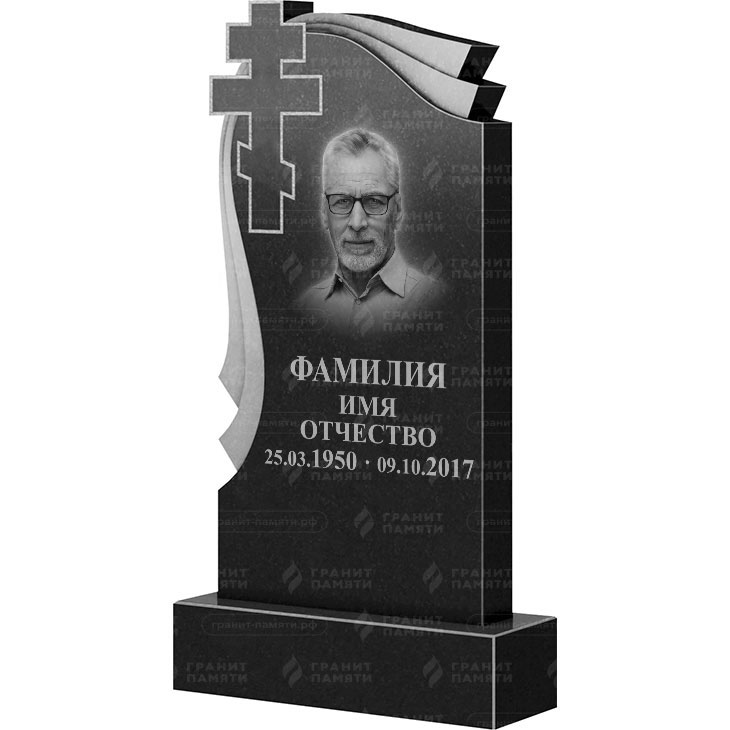 Гранитный памятник ФГ-081  110x50x7 - 1