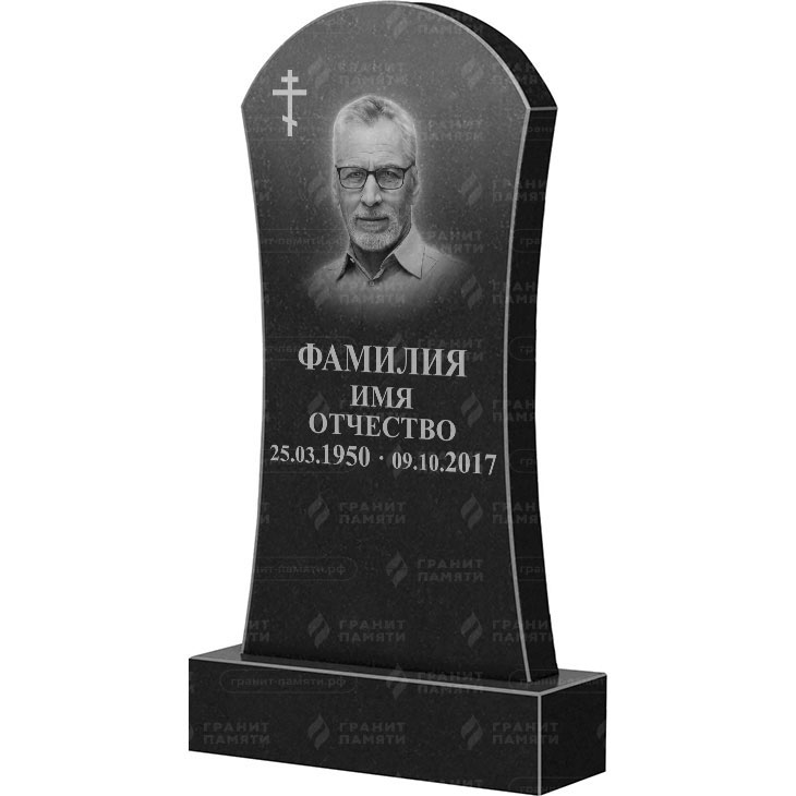 Гранитный памятник ФГ-022  150x70x10 - 1