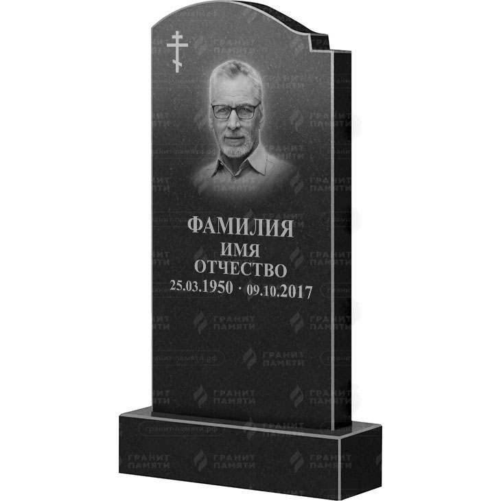Гранитный памятник ФГ-025  150x70x10 - 1