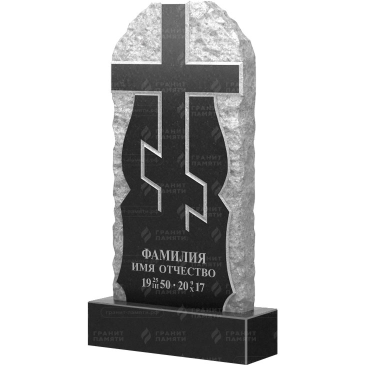 Гранитный памятник ФГ-251  130x60x8 - 1