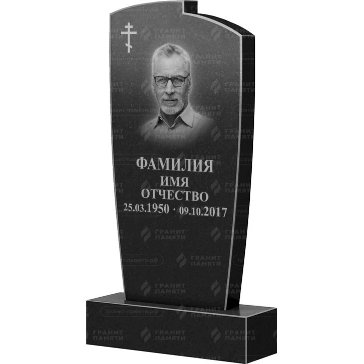Гранитный памятник ФГ-026  130x60x8 - 1