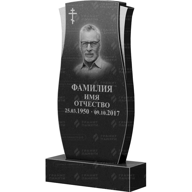Гранитный памятник ФГ-062  100x50x6 - 1