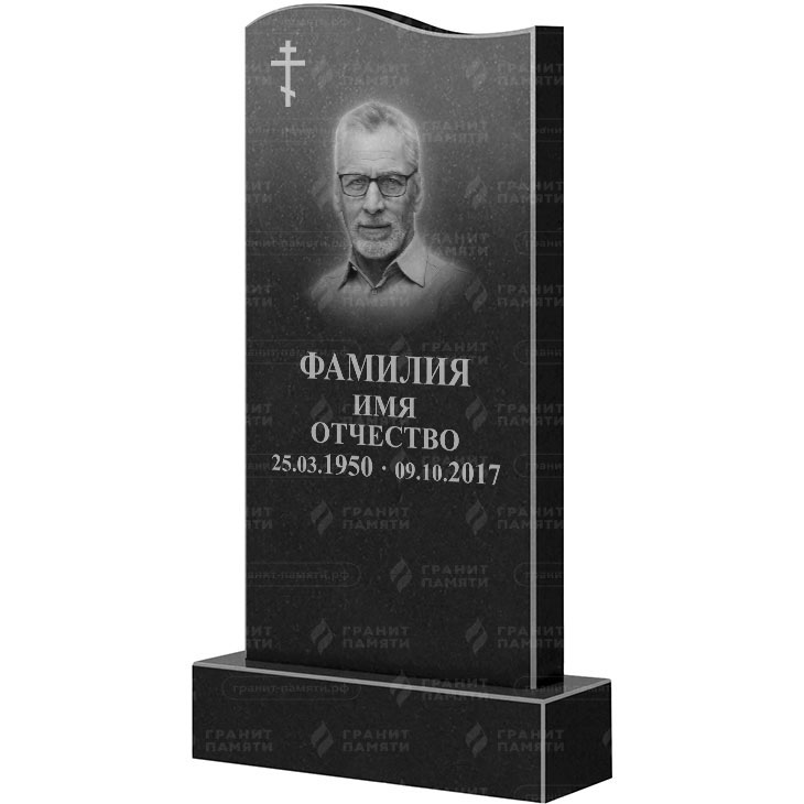 Гранитный памятник ФГ-140  130x60x8 - 1