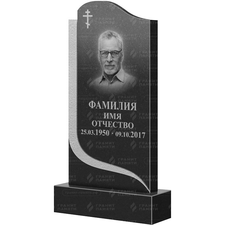Гранитный памятник ФГ-102  150x70x10 - 1