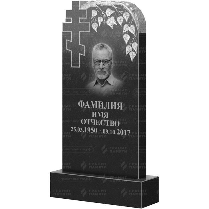 Гранитный памятник ФГ-203  130x60x8 - 1
