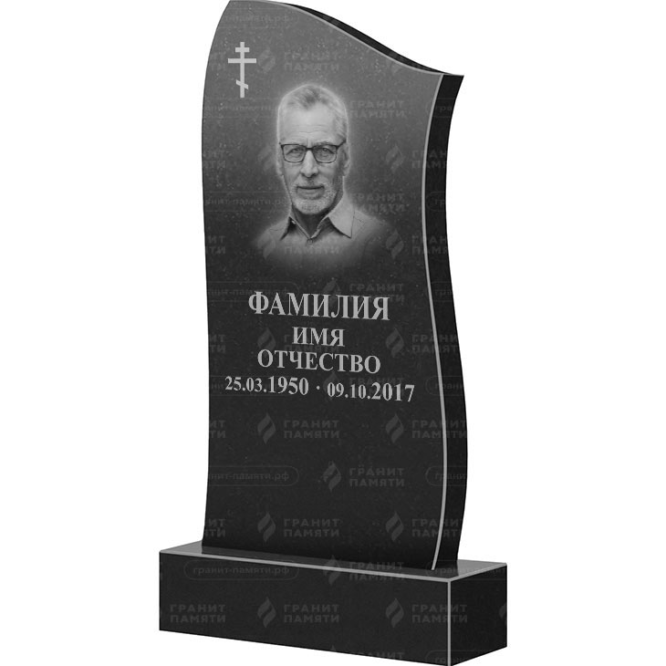 Гранитный памятник ФГ-154  110x50x7 - 1