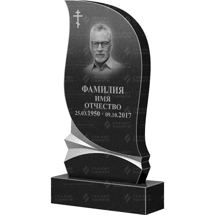 Гранитный памятник ФГ-047  140x70x10 - 1