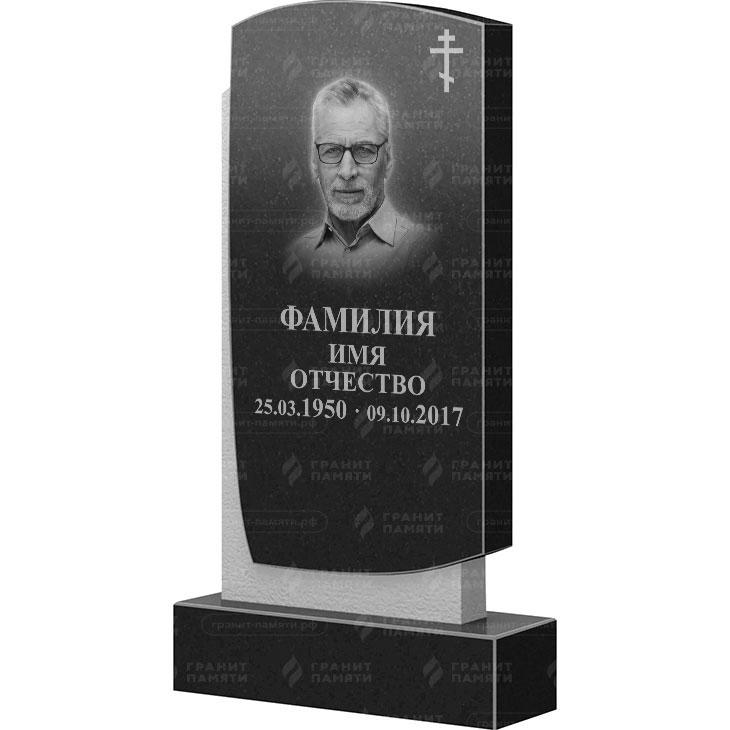 Гранитный памятник ФГ-074  100x50x6 - 1