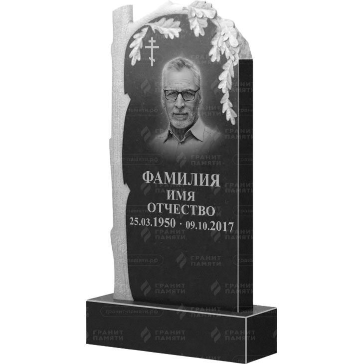 Гранитный памятник ФГ-204  140x70x10 - 1