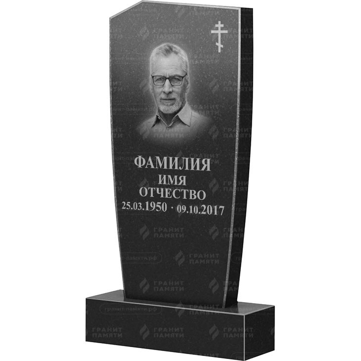 Гранитный памятник ФГ-006  100x50x6 - 1