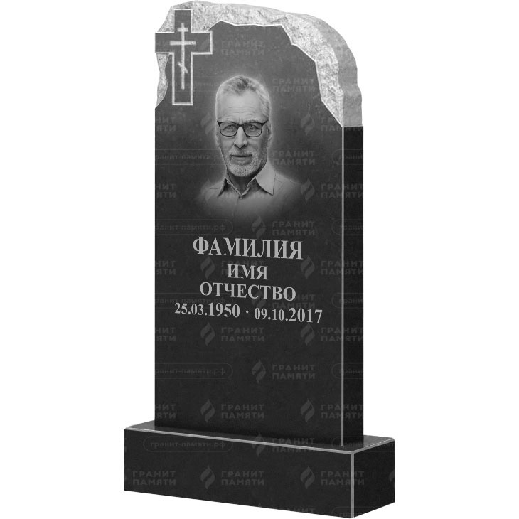 Гранитный памятник ФГ-267  140x70x10 - 1